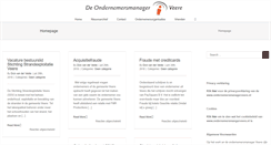 Desktop Screenshot of ondernemersmanagerveere.nl